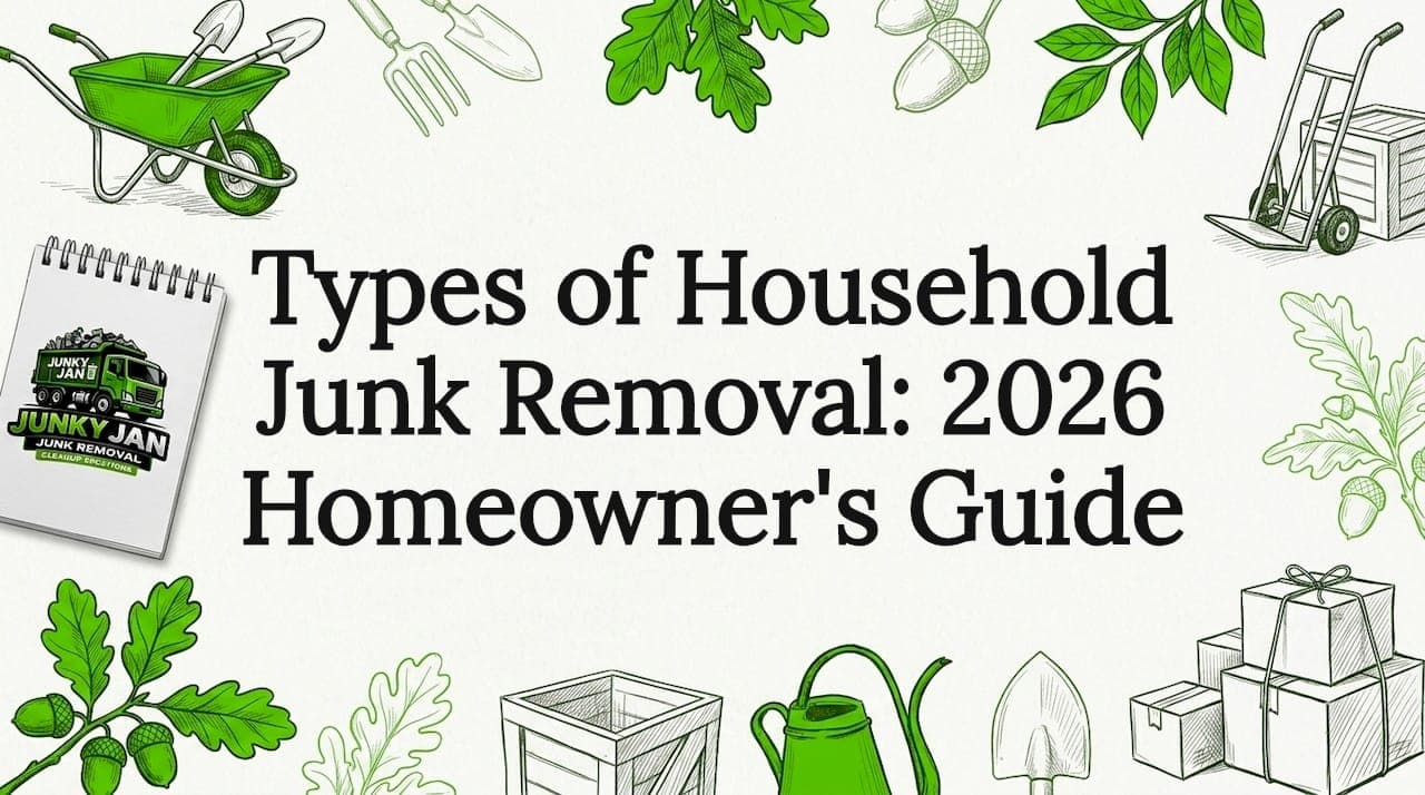 Types of Household Junk Removal: 2026 Homeowner's Guide