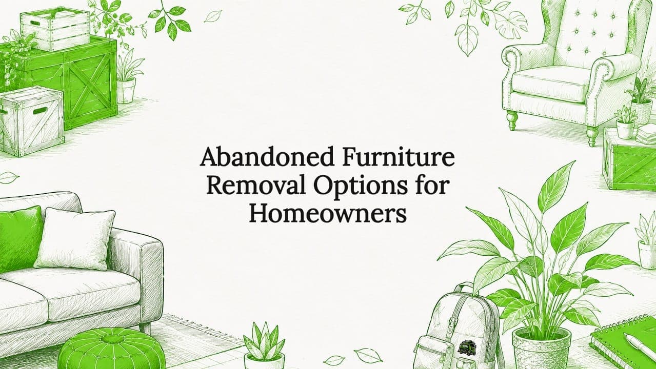 Abandoned Furniture Removal Options for Homeowners