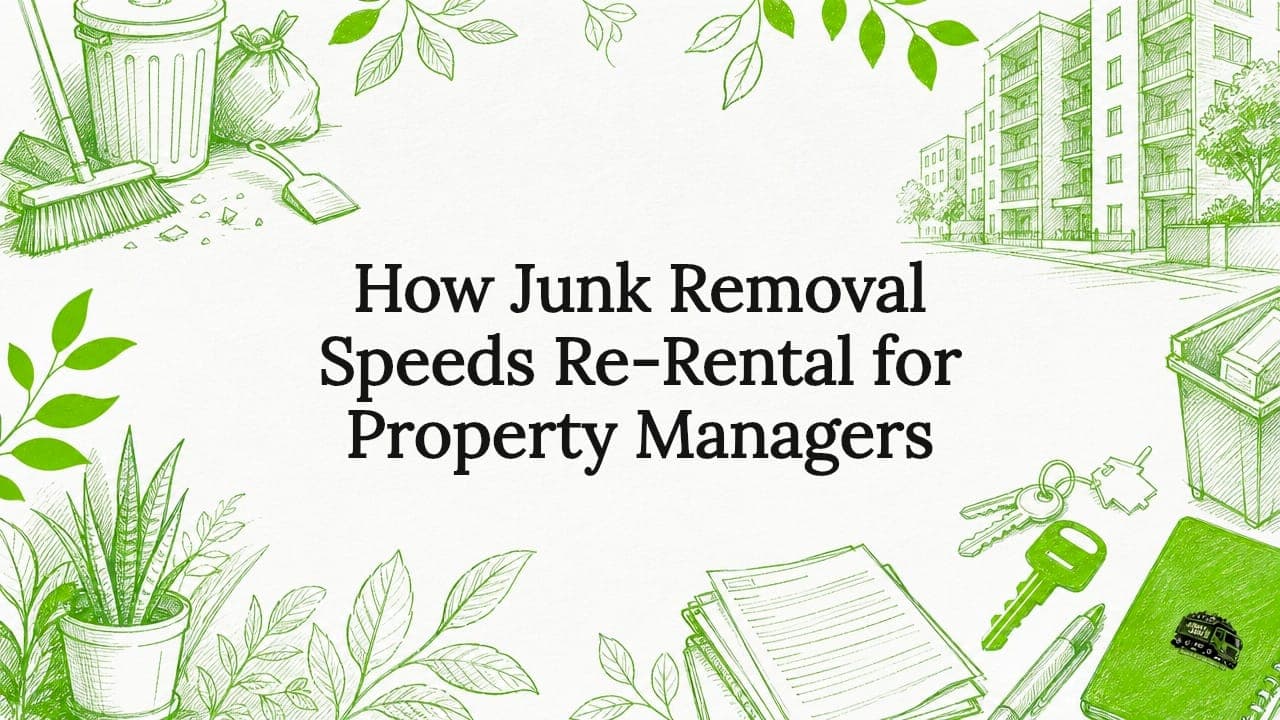 How Junk Removal Speeds Re-Rental for Property Managers