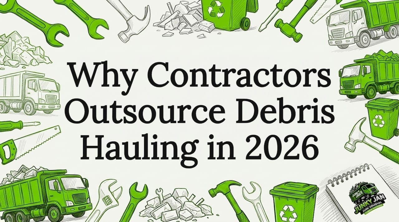 Why Contractors Outsource Debris Hauling in 2026